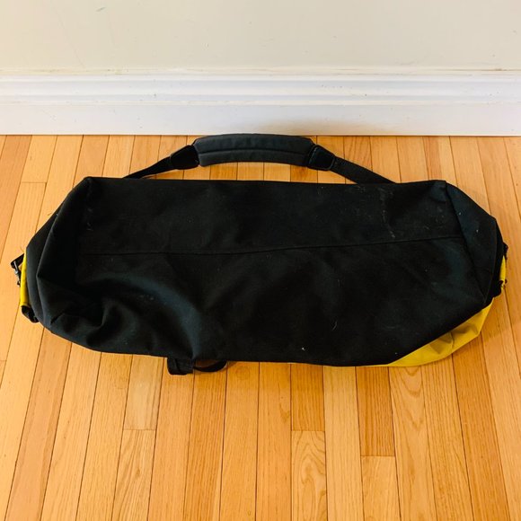 L.L. Bean Bags Vtg Large Ll Bean Yellow Adventure Duffle Bag Poshmark